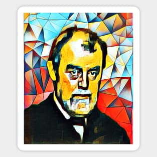 Samuel Butler Abstract Portrait | Samuel Butler Abstract Artwork 15 Magnet